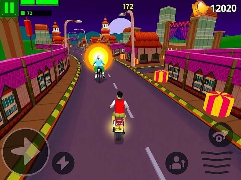 Ginger Speed Rush Game Screenshot